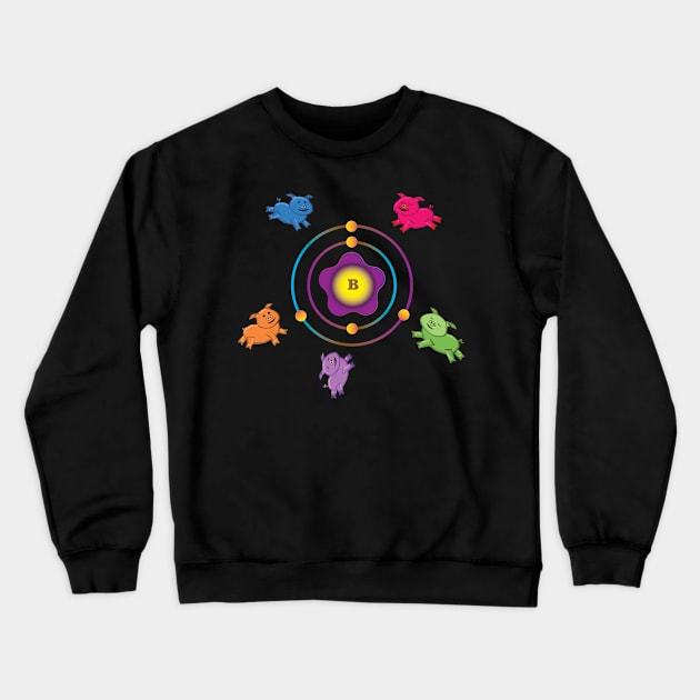 5 - B - Boron: Fun Boron! Crewneck Sweatshirt by Storistir